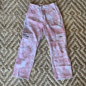 Tie dye jeans